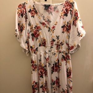 Floral maxi dress